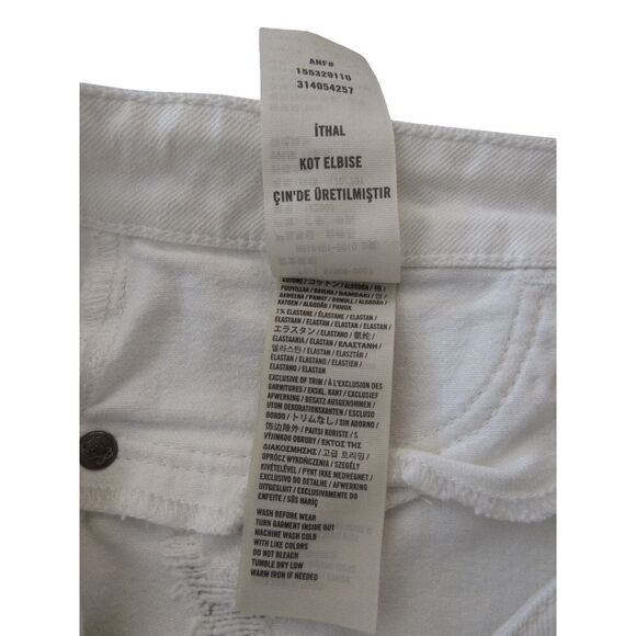 Abercrombie & Fitch A&F White Slim Jeans Sz 6 / 28 - Picture 6 of 6